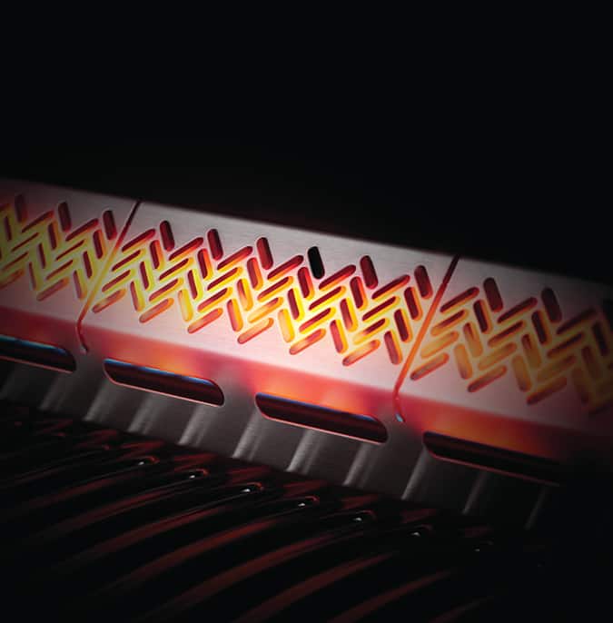 גריל גז רוג 425 | עם כירת צד + מבער אחורי + שיפוד - Napoleon Rouge